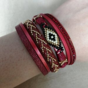 Brazalete multicapa "Eye"