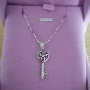 (PACK) Colgante "Llave" + cadenita (Plata de Ley S925)